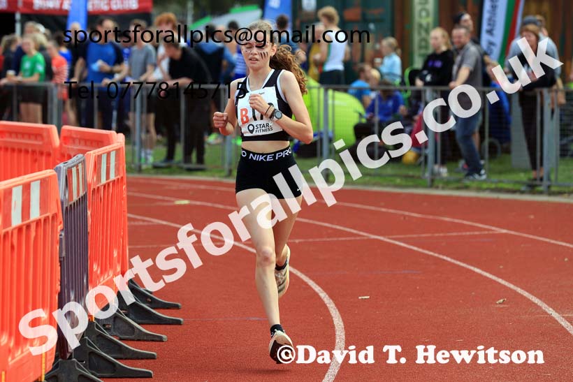 Womens Under-17s, 2024 Northern Mens 6 and Womens 4 and Youngsters Relays, Stanley Park, Blackpool.  Photo: David T. Hewitson/Sports for All Pics